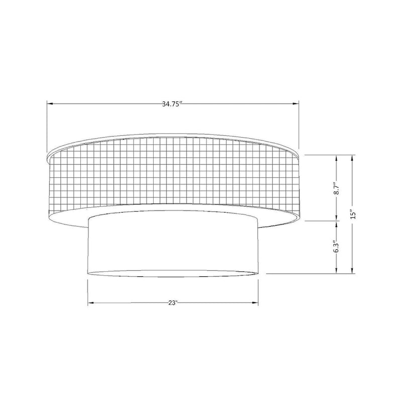Table basse ronde incrustée de coquilles de noix de coco – Blanc / Naturel, 2 à 4 places