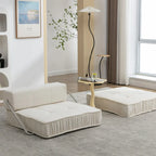 Fauteuil de canapé modulaire convertible en chenille, lit 1 place