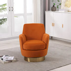 Fauteuil pivotant, Siège simple – Orange / Bleu Marine / Rouge