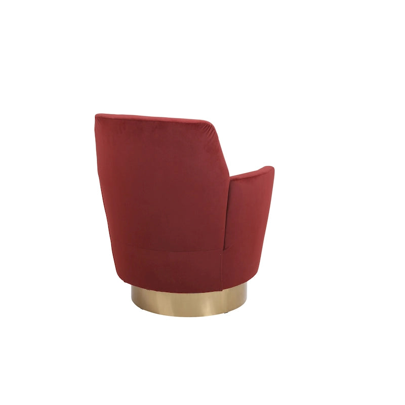Fauteuil pivotant, Siège simple – Orange / Bleu Marine / Rouge