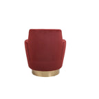 Fauteuil pivotant, Siège simple – Orange / Bleu Marine / Rouge
