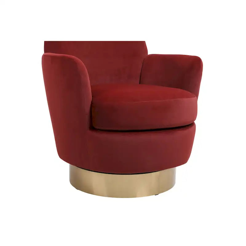 Fauteuil pivotant, Siège simple – Orange / Bleu Marine / Rouge