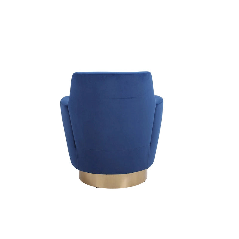 Fauteuil pivotant, Siège simple – Orange / Bleu Marine / Rouge