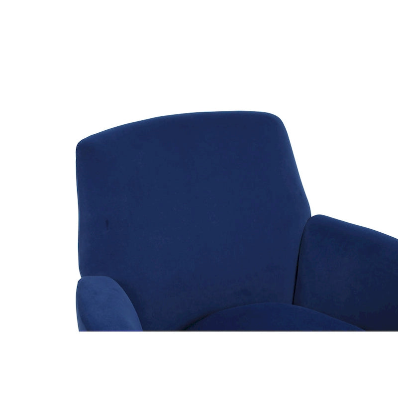 Fauteuil pivotant, Siège simple – Orange / Bleu Marine / Rouge