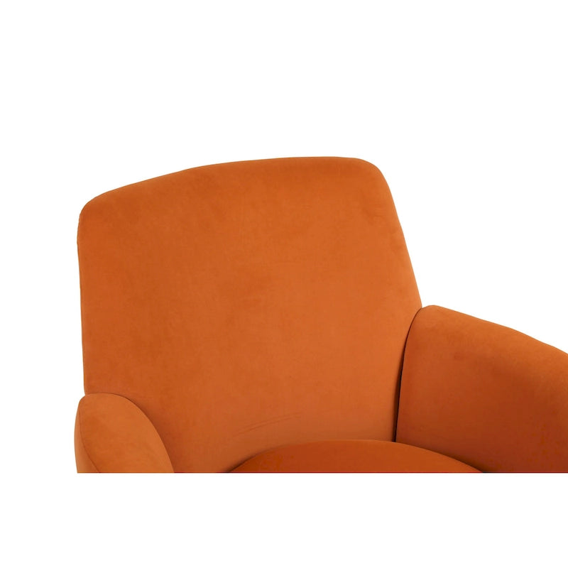 Fauteuil pivotant, Siège simple – Orange / Bleu Marine / Rouge