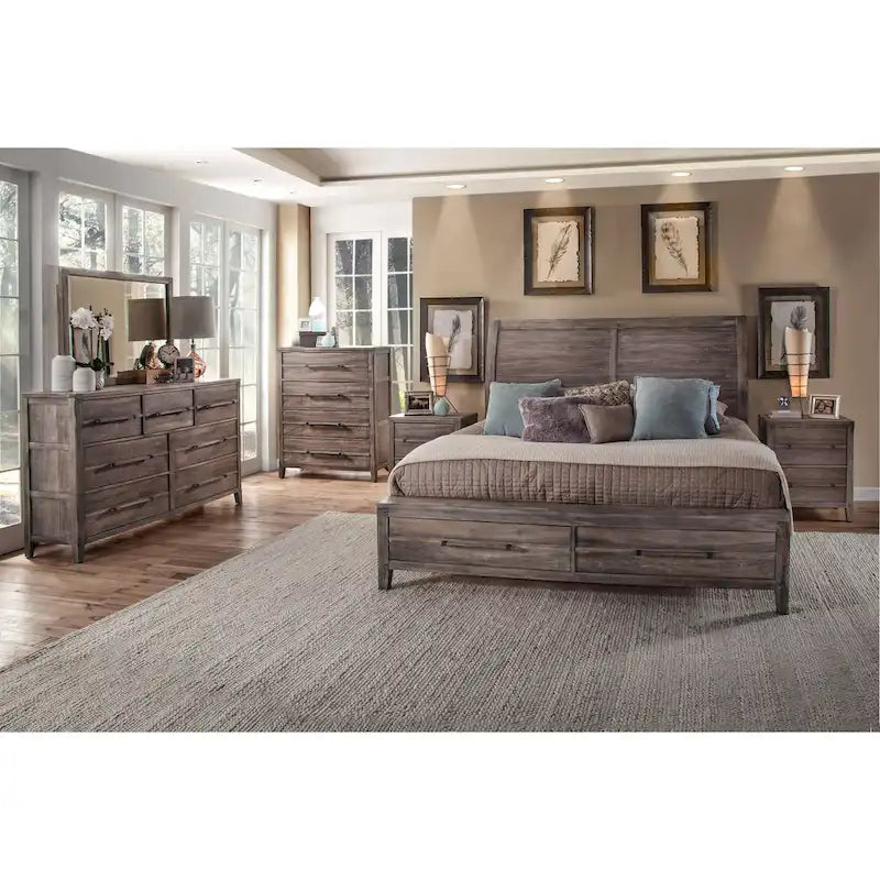 Asher 2-Drawer Nightstand