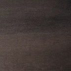 Bureau blanc/marron avec tiroir et étagère, pour une personne