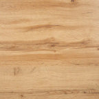 Table d'appoint noire et naturelle, 21"L x 21"P x 20"H