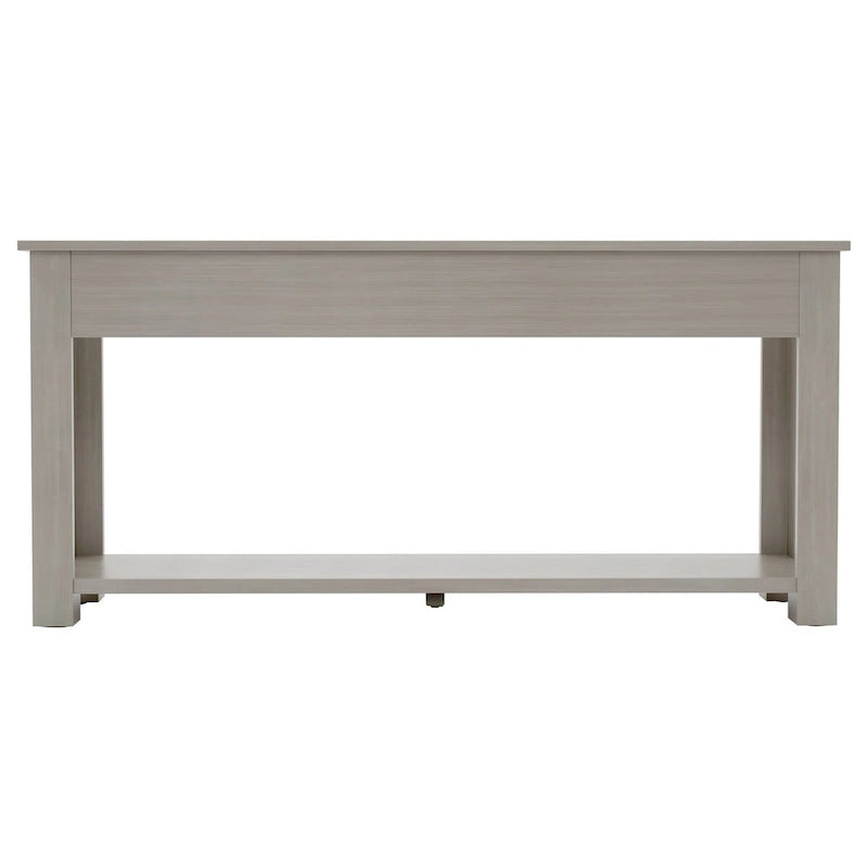 Table console avec 4 tiroirs et une étagère inférieure | Multicolore | Entrée Couloir