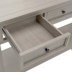 Table console avec 4 tiroirs et une étagère inférieure | Multicolore | Entrée Couloir