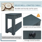 Table console avec 4 tiroirs et une étagère inférieure | Multicolore | Entrée Couloir